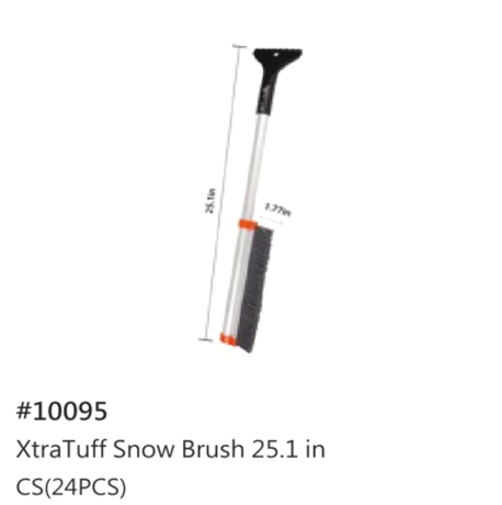 Snow Brush | 25.1 inches | 1ct | Item 10095