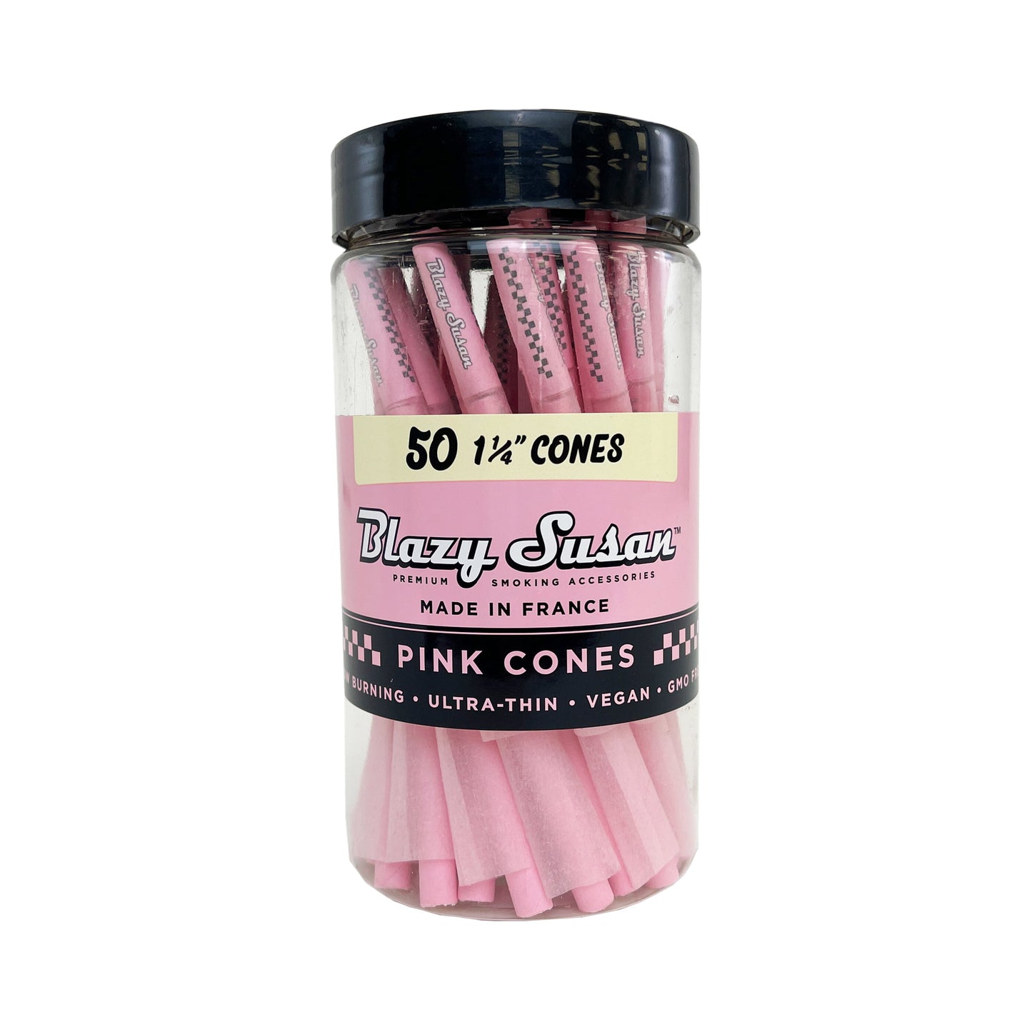 Blazy Susan Pink Cones Jar | 1-1/4" | 50ct