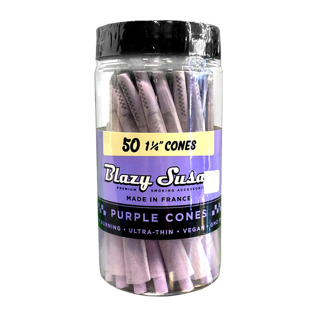 Blazy Susan Purple Cones Jar | 1-1/4" | 50ct