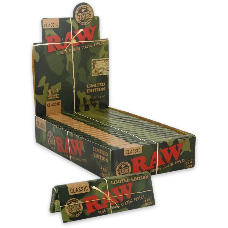 Raw Camo Classic 1-1/4" | 24 Booklets