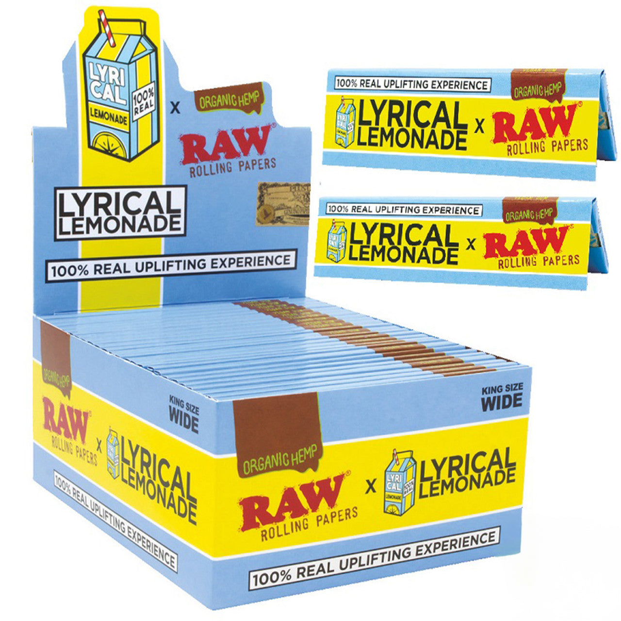 RAW x Lyrical Lemonade Papers | King Size Wide | 50pk