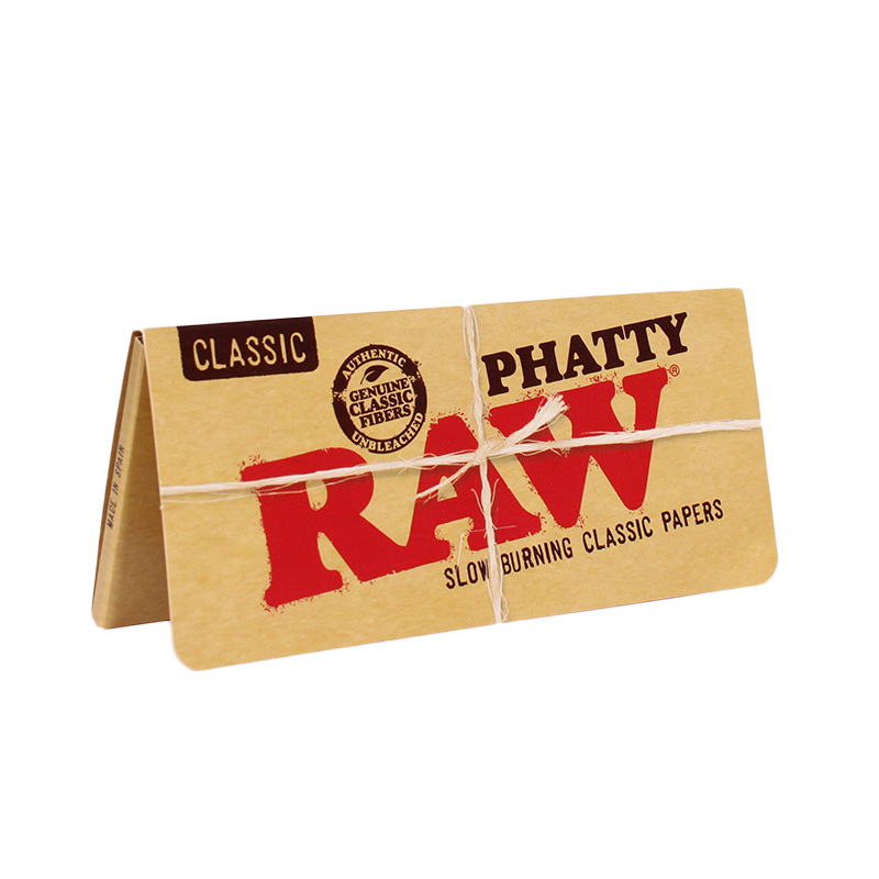 Raw Classic Phatty Papers | 24 Booklets | 32 Leaves