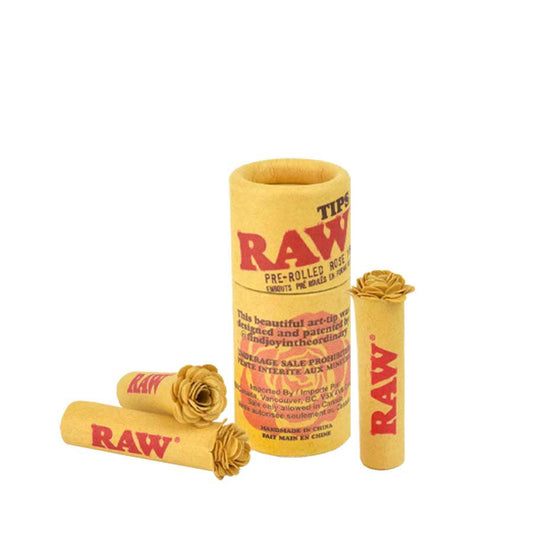 RAW Pre-Rolled Rose Tips | 1pk | 6ct