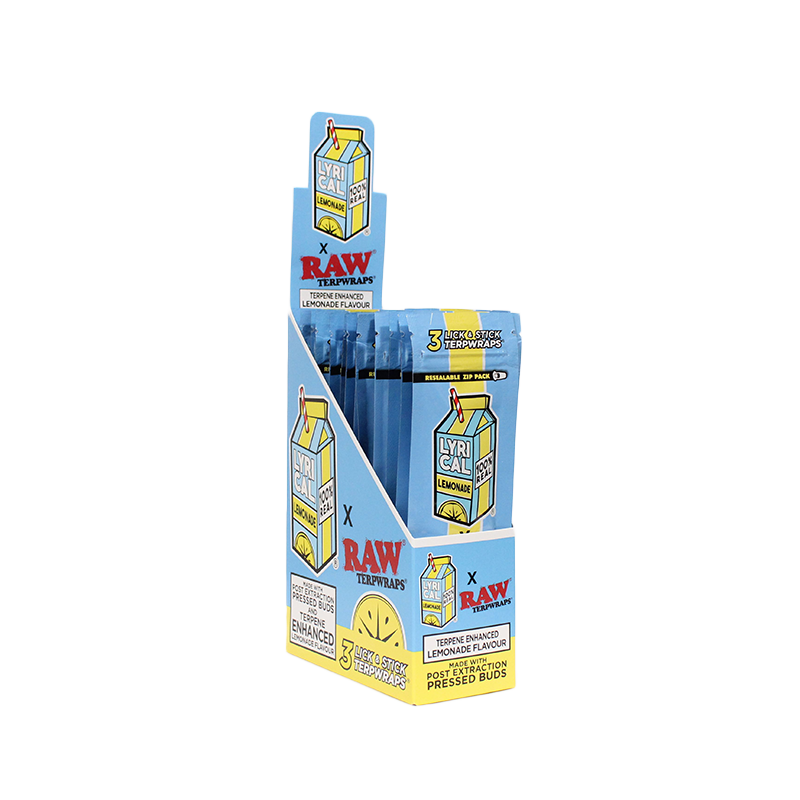 RAW x Lyrical Lemonade | Terp Wraps | 3pk | 20ct