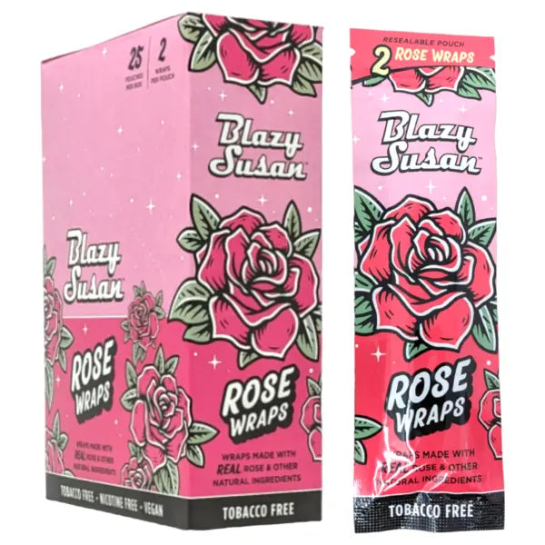 Blazy Susan | Rose Wraps | 2pk | 25ct