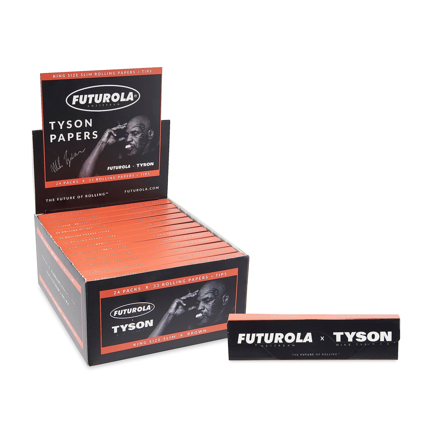 Tyson x Futurola | King Size Papers + Tips | 24ct