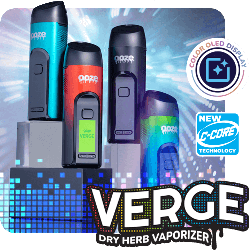 Ooze Verge | Dry Herb Vaporizer | 2500mAh |