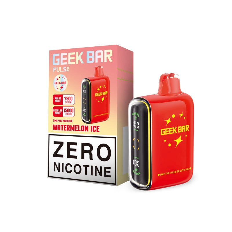 Geek Bar Pulse 0% Nic | 15000 Puffs | 5ct |