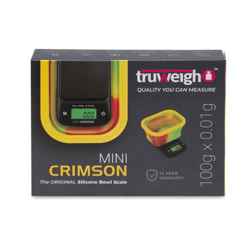 TruWeigh Mini Crimson Collapsible Bowl 100G X 0.01g