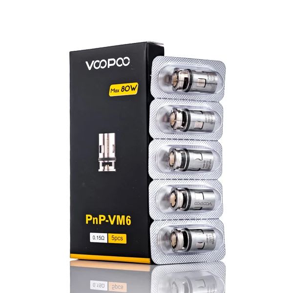 Voopoo PnP-VM6 Coils | 0.15ohm | 5pk | 1ct