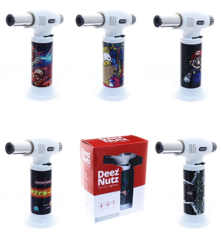 Deez Large Torch Lighters | Assorted