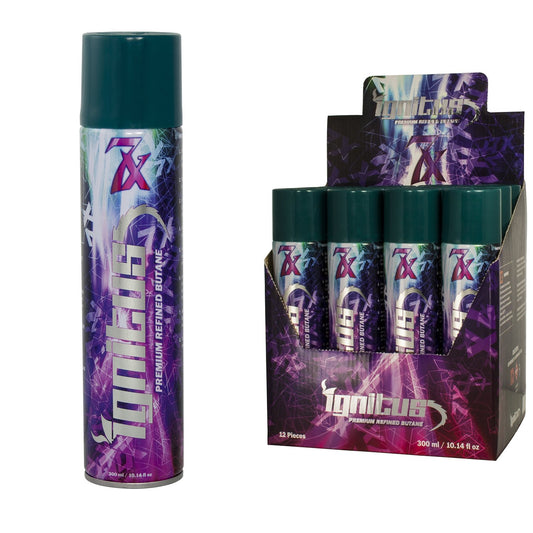 Ignitus 7x Butane | 300mL / 10.14oz | 12ct