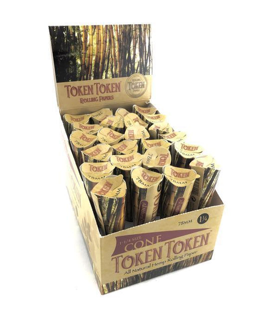 Token Token Hemp Cones | 1-1/4" | 24ct