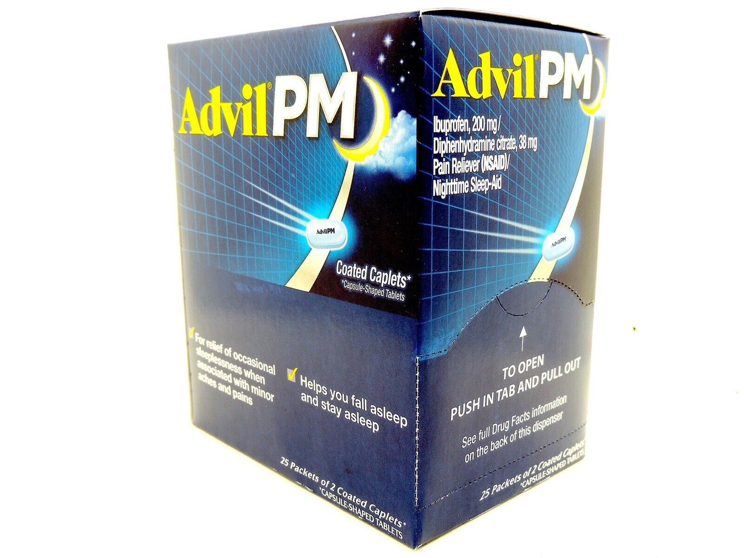 Advil PM Coated Caplets | 2pk | 25ct