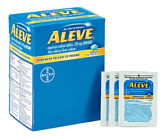 Aleve Tablets Dispenser Box | 1pk | 25ct