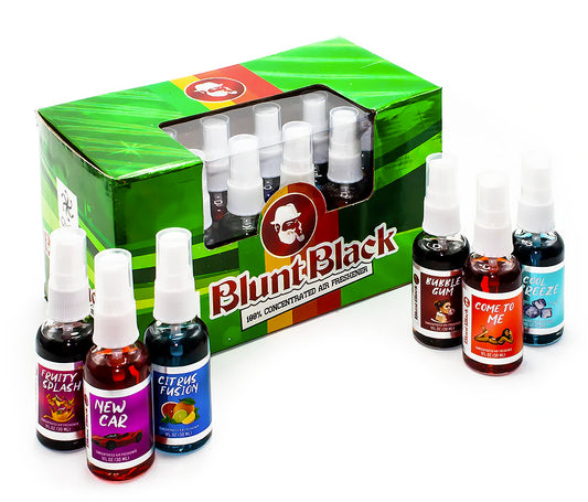 Blunt Black Air Fresheners | 18ct Tray | Assorted