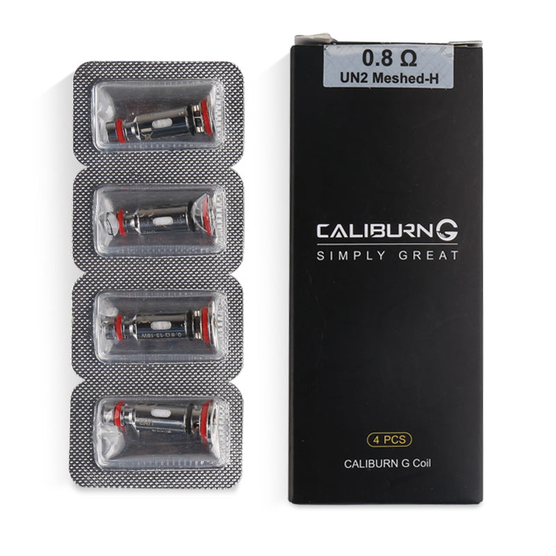 Uwell Caliburn G Mesh 0.8 Ohm Replacement Coils | 4pk