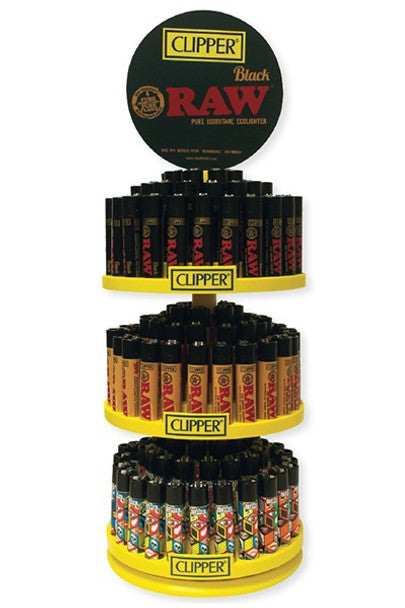 Clipper Lighters 3-tier Carousel | 144ct