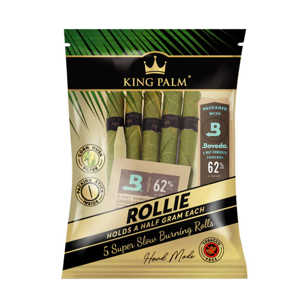 King Palm | Rollies w/ Boveda | 5pk | 15ct Display