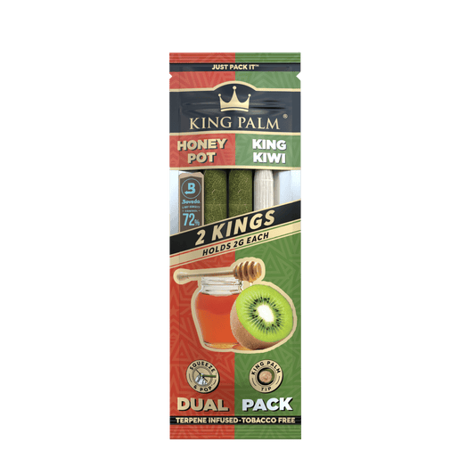 King Palm Dual Pack | King Size | 2pk | 20ct Display |