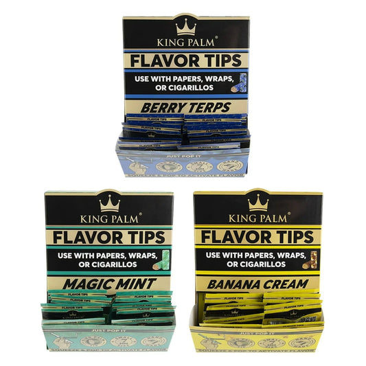 King Palm | Flavor Tips | 2pk | 50ct |