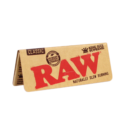 Raw Classic | King Size Supreme | 24 Booklets | 40 Leaves