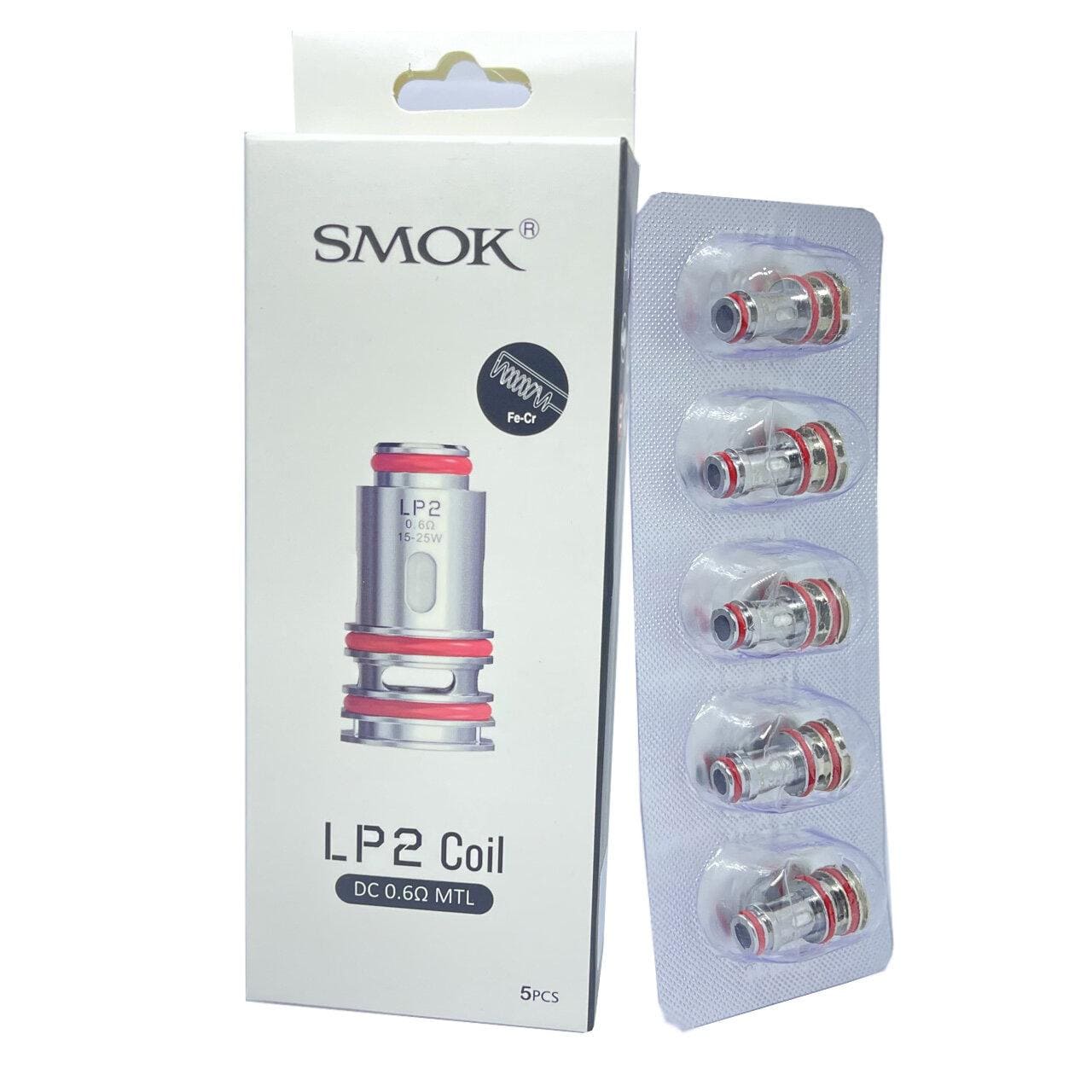 Smok LP2 DC 0.6 Ohm MTL Replacement Coils | 5pk | 1ct – Zeus Wholesale