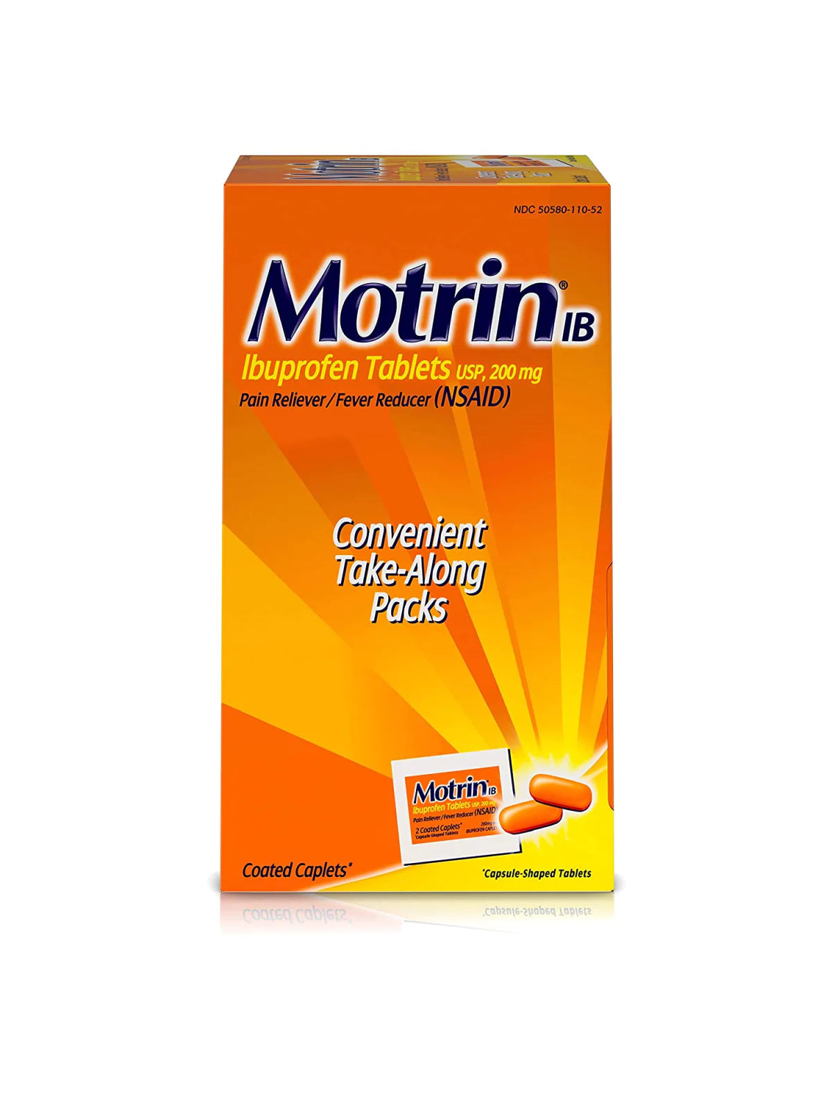 Motrin Coated Caplets | 2pk | 25ct