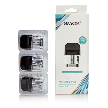 Smok Novo 2 | Mesh 1.0 Ohm Pods | 3pk | 1ct