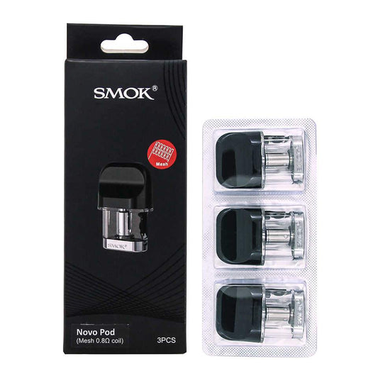 Smok Novo 3 | Mesh 0.8 Ohm Pods | 3pk | 1ct