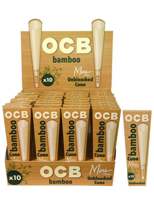 OCB Bamboo | Mini Cones | 10pk | 32ct