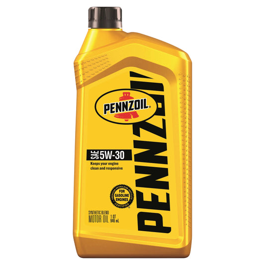 Pennzoil Motor Oil | SAE 5W-30 | 1 Quart (946mL) | 6ct