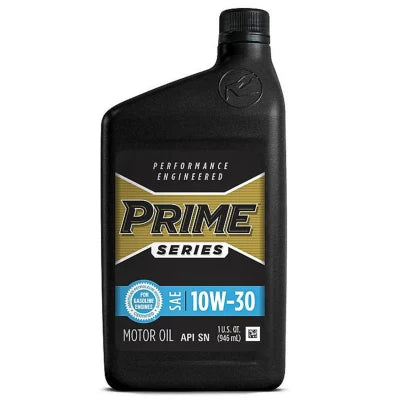 Prime Series Motor Oil | SAE 10W-30 | 1 Quart (946mL) | 12ct