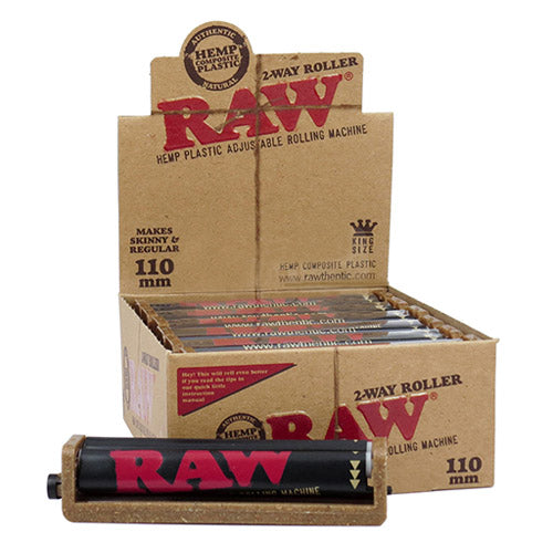 Raw 2-Way 110MM Rolling Machine | 12ct