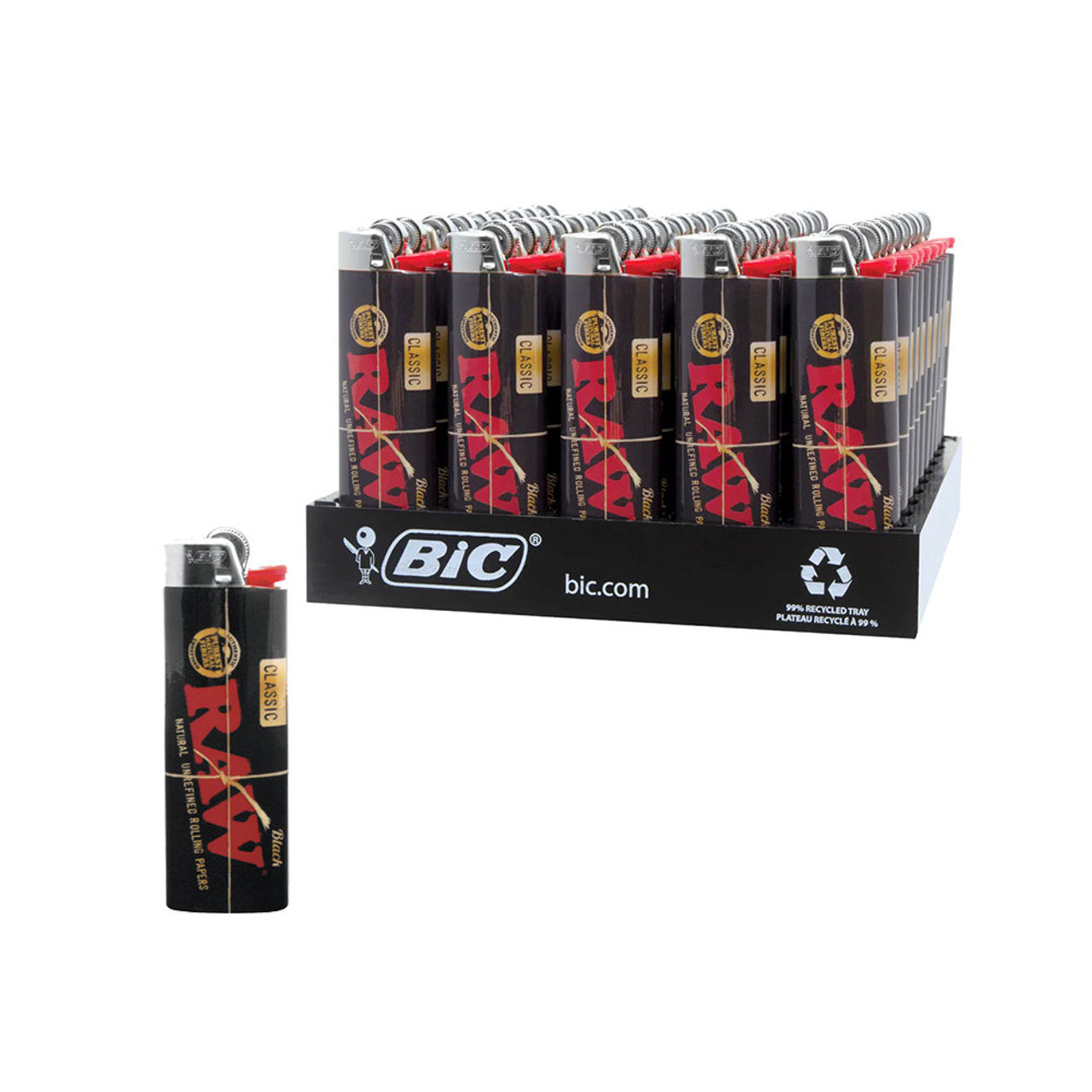 RAW x BIC Lighters | 50ct |