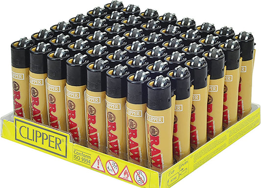 RAW Mini Clipper Lighters | 48ct