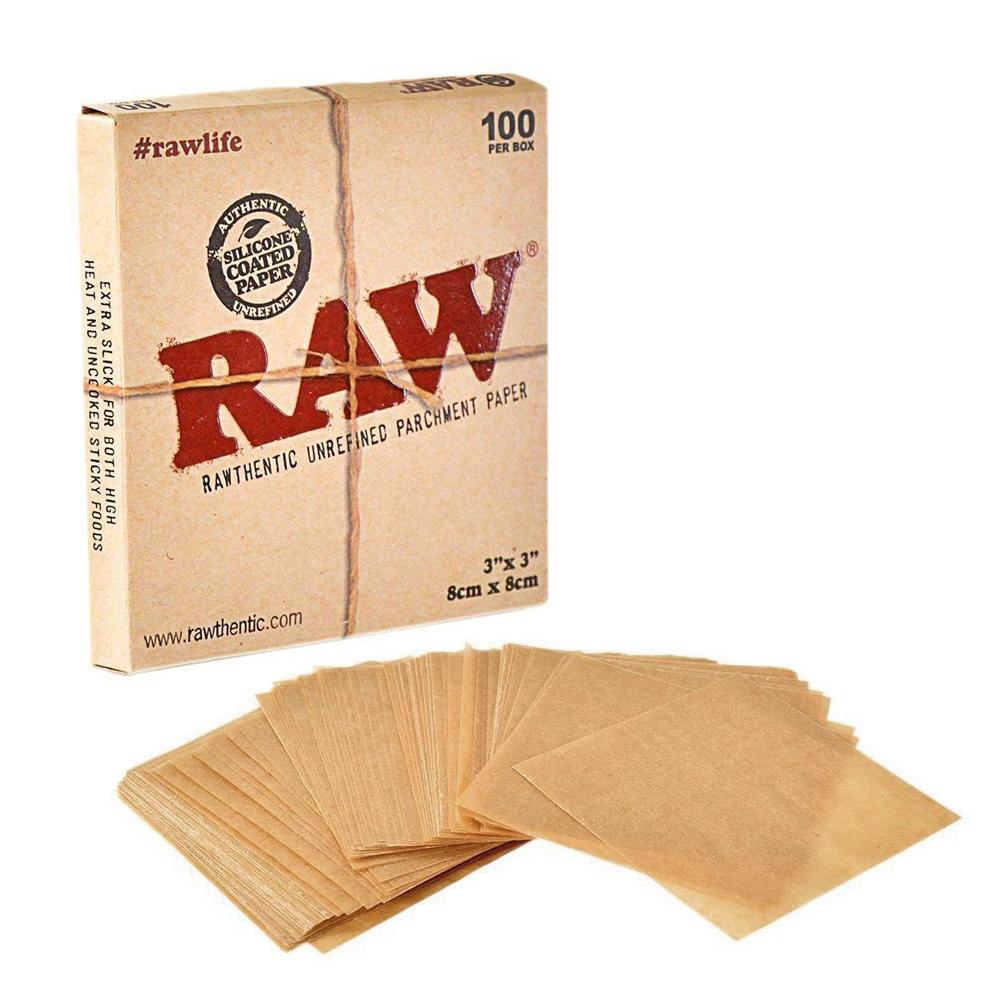 Raw Parchment Paper Box of 100ct