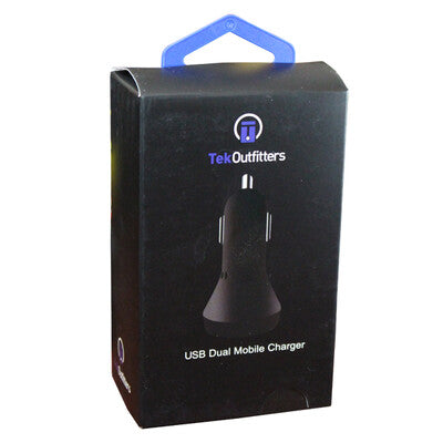 Tek Outfitters | HQ USB Dual Car Charger | Item TO-DMC