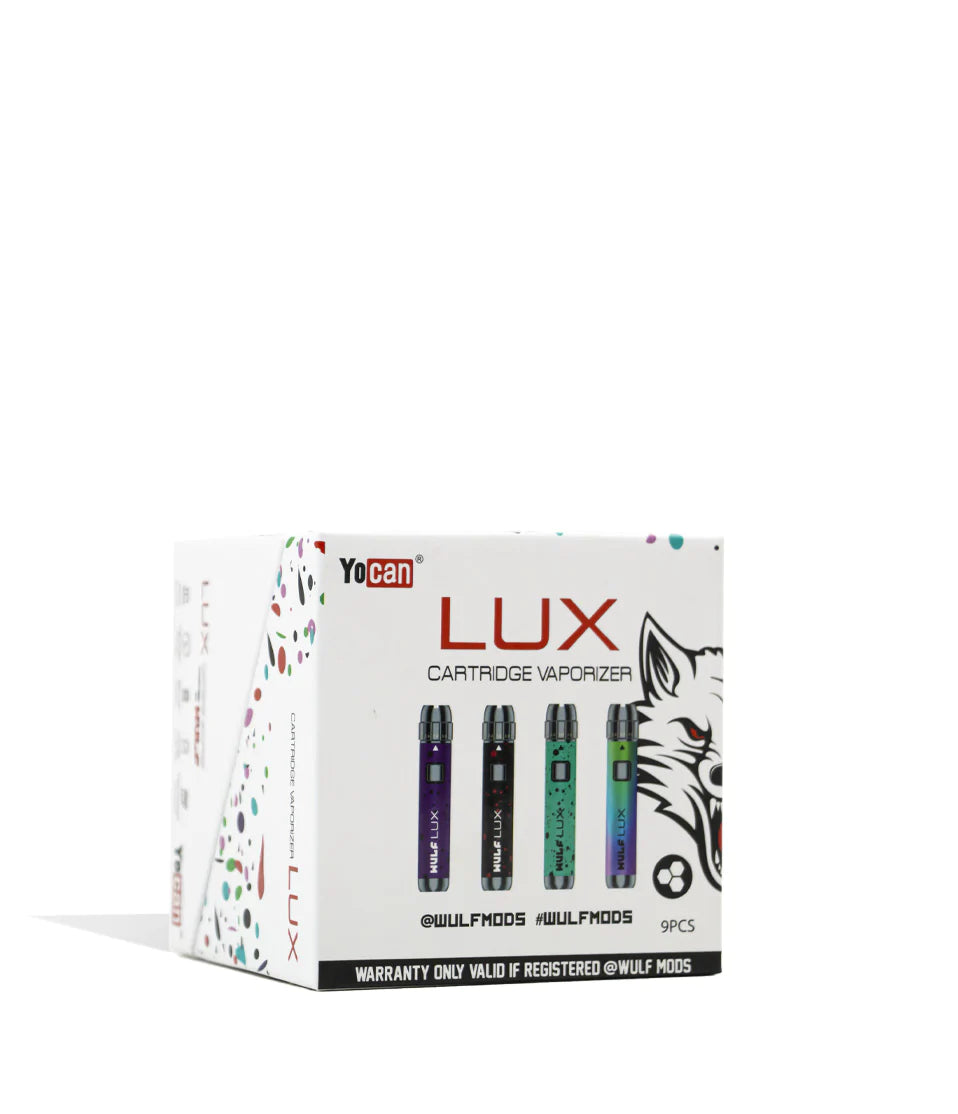 Wulf Mods | LUX Cartridge Vaporizer | Display of 9ct – Zeus Wholesale