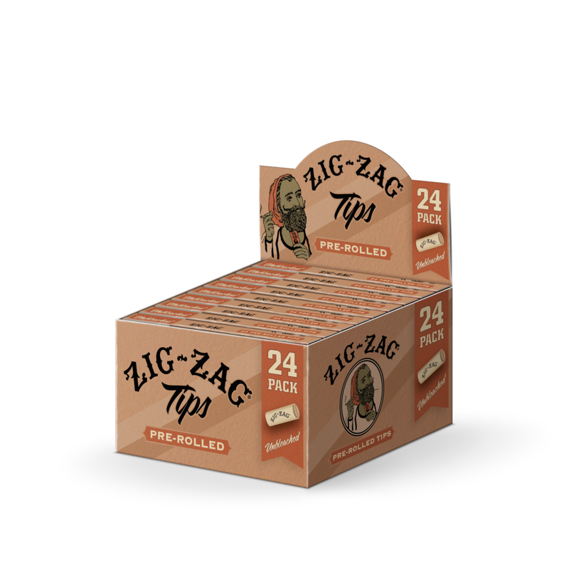 Zig Zag Tips | Pre-Rolled | 24 pack