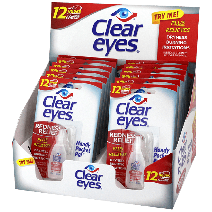 Clear Eyes | Redness Relief Drops | 0.2oz | 12ct