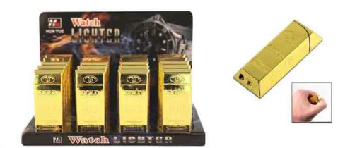 Gold Bar Torch Lighters | GH10055 | 20ct